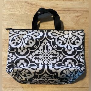 Insulated lunch tote bag